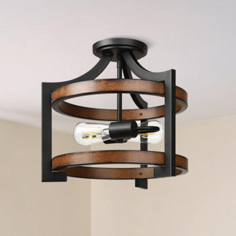 Amadi 2 - Light 135 Pendant Light  Flush Mount Ceiling Light