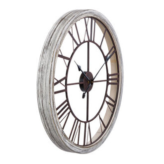 Calista Round Modern Farmhouse Wall Clock