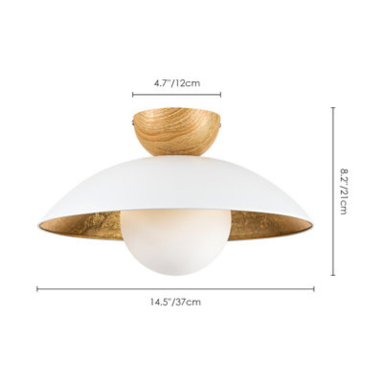 Briceson Glass Flush Mount