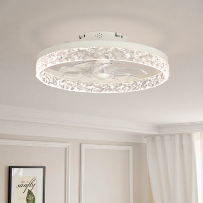 Blodgett 20 Modern Dimmable Ceiling Fan with Light LED Kit and Remote