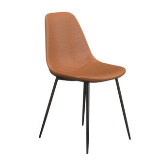 Set of 2 Kody Vegan Leather Side Chairs