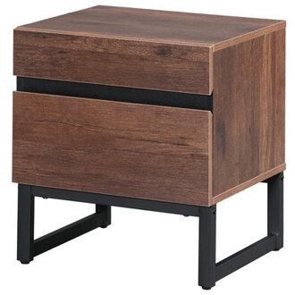 Aadam Nightstand With 2 Drawers