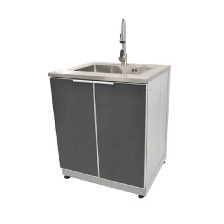 Blue Sky Outdoor Living 235 Stainless-Steel Drop-in Sink for Outdoor Kitchen Modular Outdoor Kitchen