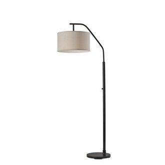 Greenbury 66 Black Task Floor Lamp