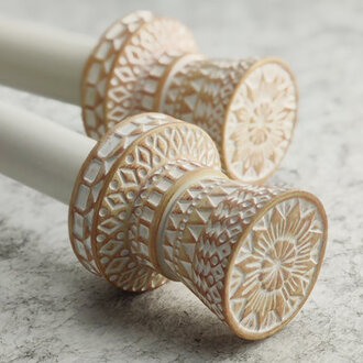 Kanessha Adjustable Double Curtain Rod