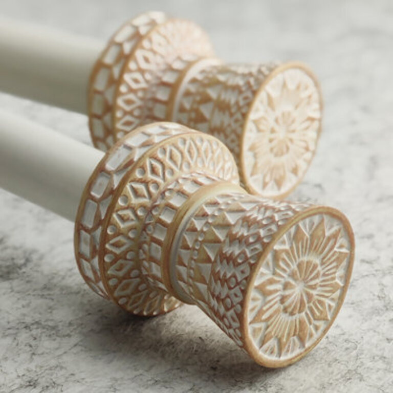 Kanessha Adjustable Double Curtain Rod