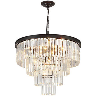 Makinlee Dimmable Tiered Chandelier