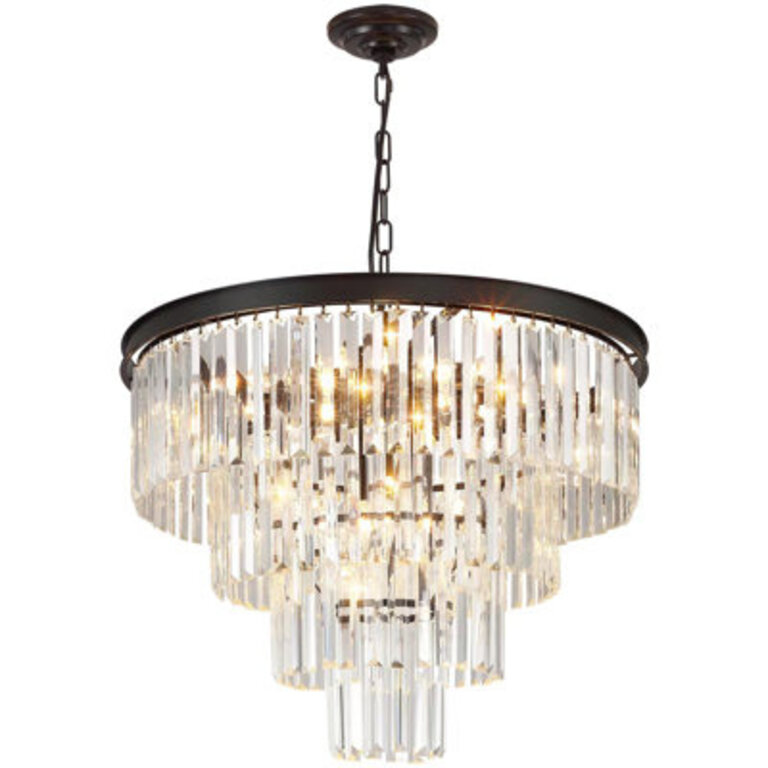 Makinlee Dimmable Tiered Chandelier