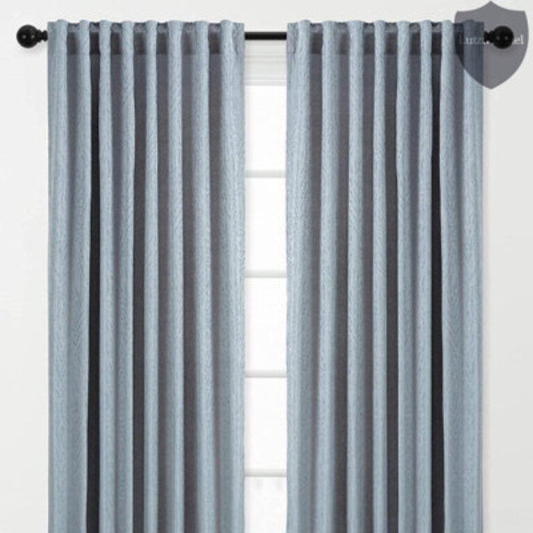 Solid Room Darkening Rod Pocket Single Curtain Panels