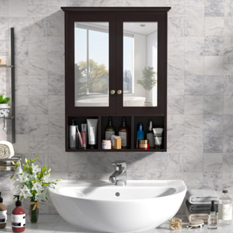Alom Oversized Wall Mounted Bathroom Medicine Cabinet