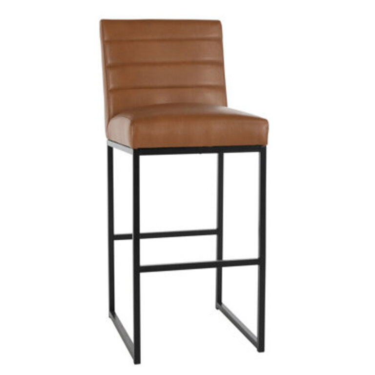 Oona Vegan Leather Bar  Counter Stool