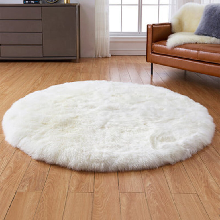 Malakie Faux Sheepskin Indoor Rug