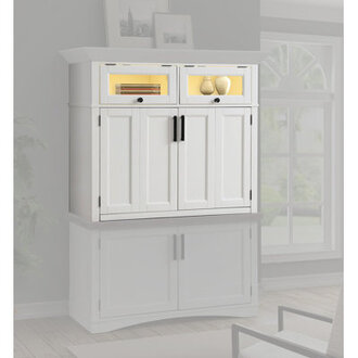 Anfaniola 45 H x 54 W Desk Workstation Top