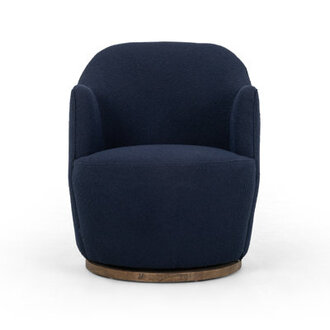 Corson Upholstered Swivel Accent Chair