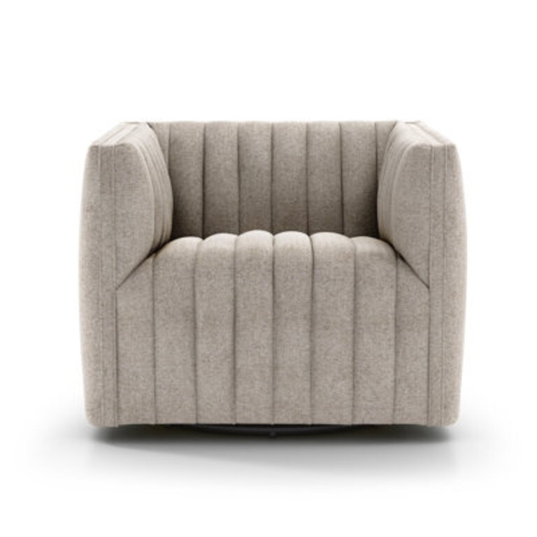 Brandt Upholstered Swivel Armchair