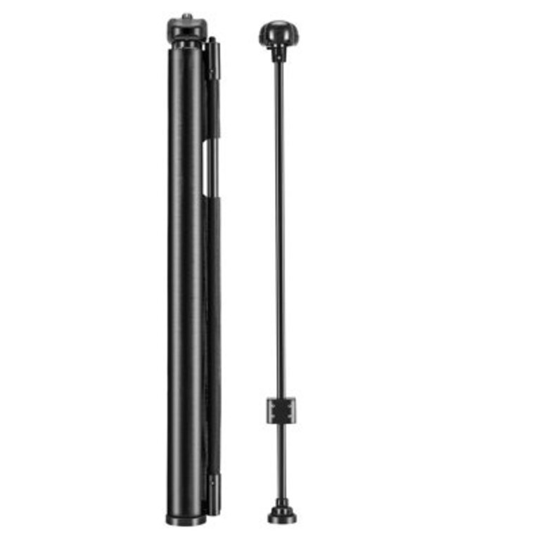 VEVOR Retractable Gate Black Plastic Wall Mounted Pet Gate