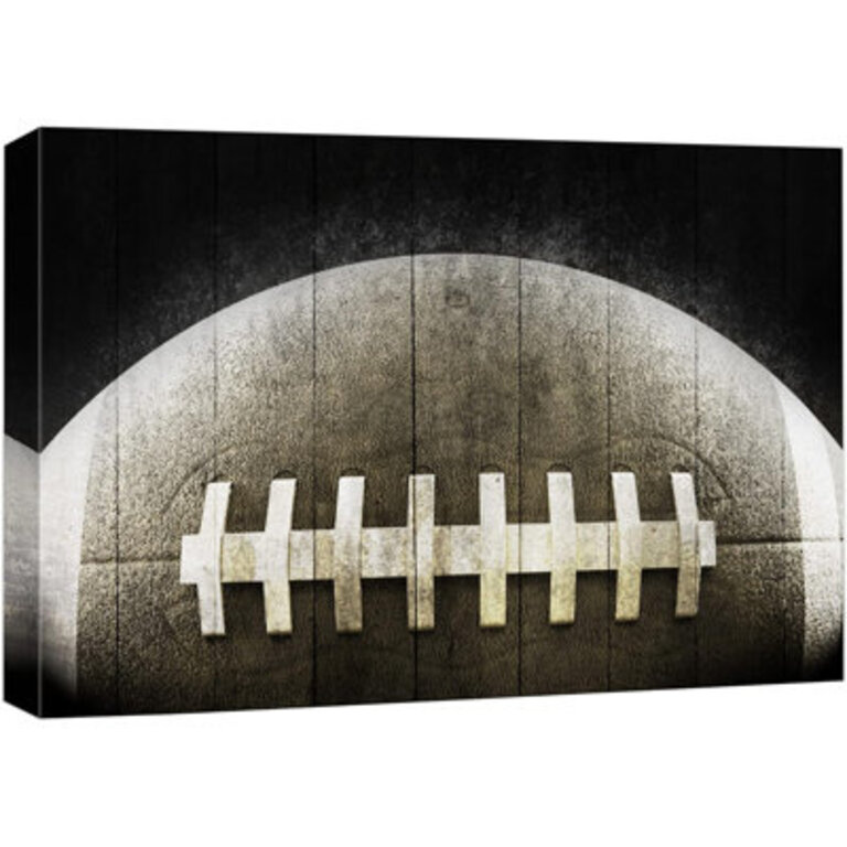 Sport Vintage Retro Football Pictures Boys Room Decor Large Canvas Print Wall Art