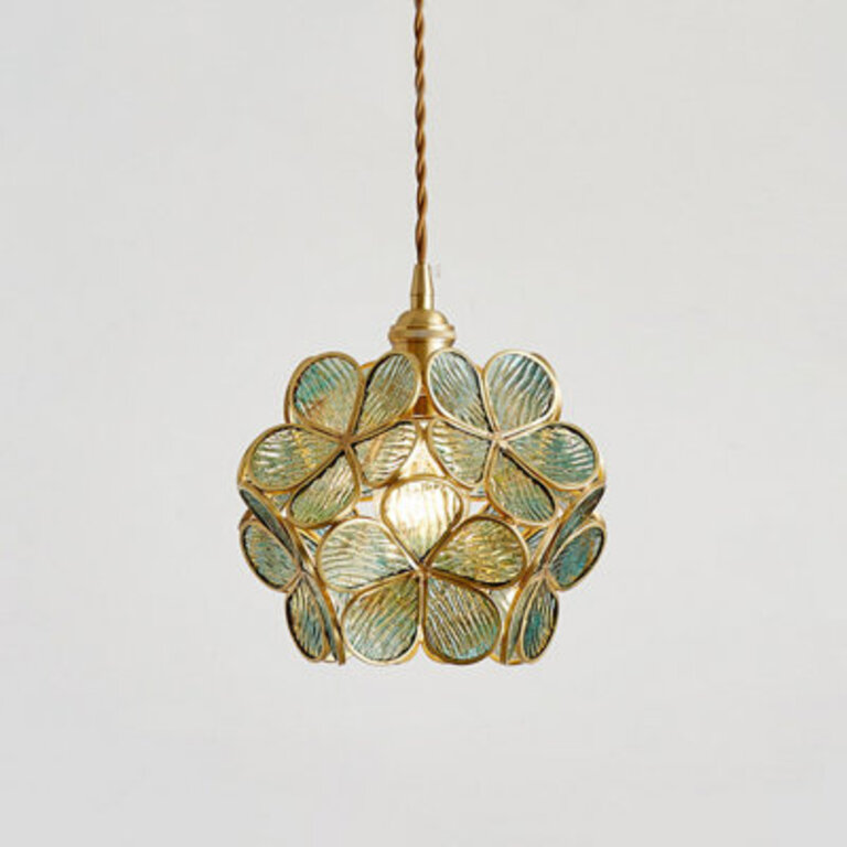 Hamiel - Light Brushed Brass Novelty Pendant
