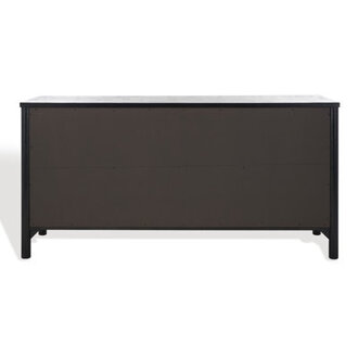 Kaplan 6 Drawer Dresser Color: Black