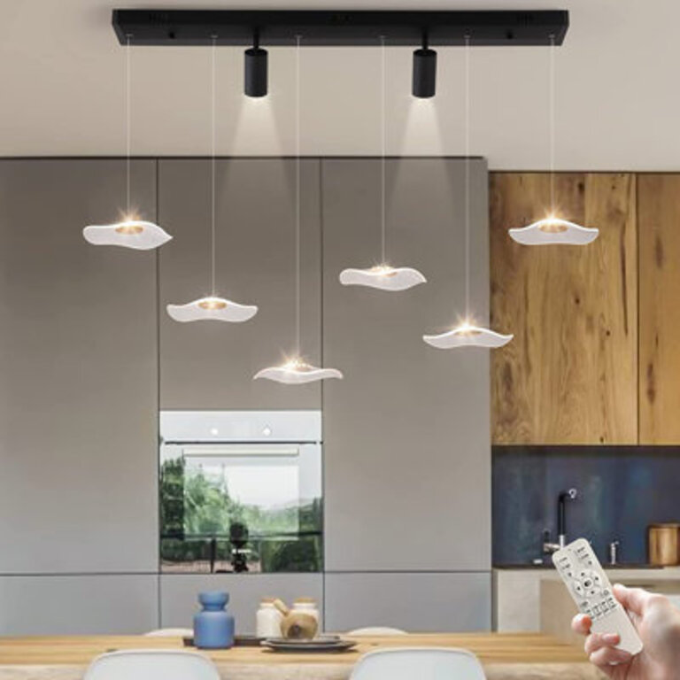 Ploch 8 - Light Black LED Kitchen Island Pendant