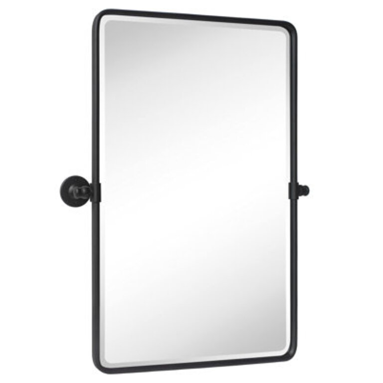 Woodvale Metal Framed Wall Mounted Bathroom  Vanity Mirror