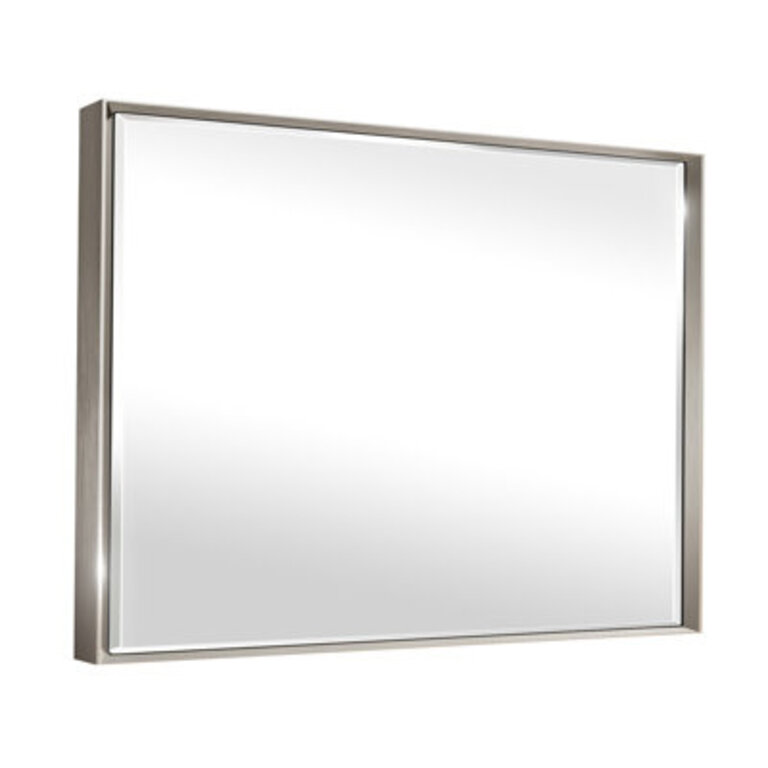 Lohoski Decorative Wall Mirror Beveled Design Bathroom Vanity Mirror Accent Mirror Finish