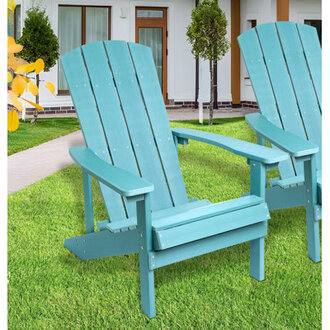 Adirondack Lounge Chair  Made Of High-Impact PolystyreneOutdoor Campfire Chairs