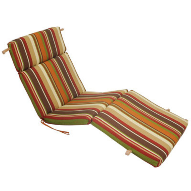 Outdoor 3 Chaise Lounge Seat  Back Cushion