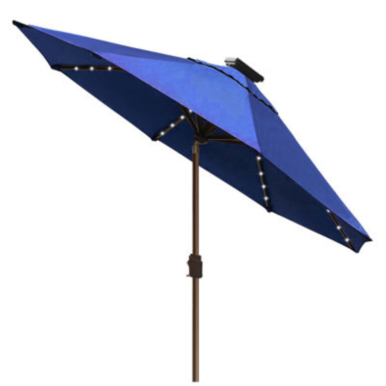 Ayzah 108 Lighted Market Umbrella