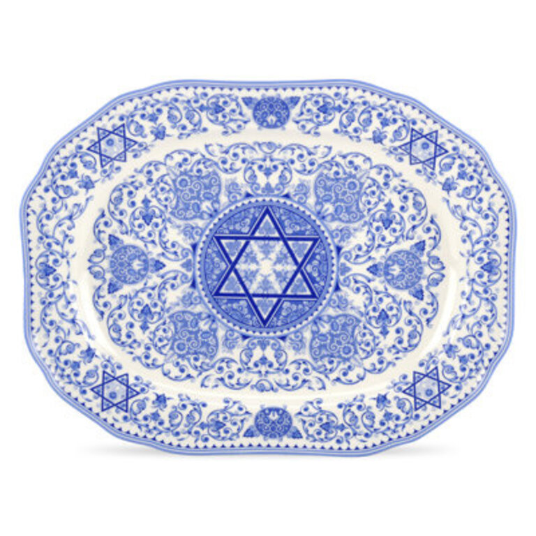 Spode Judaica Oval Platter 14