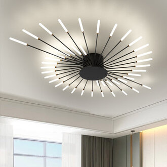 HanranhanModern LED Ceiling Light42-Light Heads Flower Shape Ceiling LightsLiving Room Light Fixtures