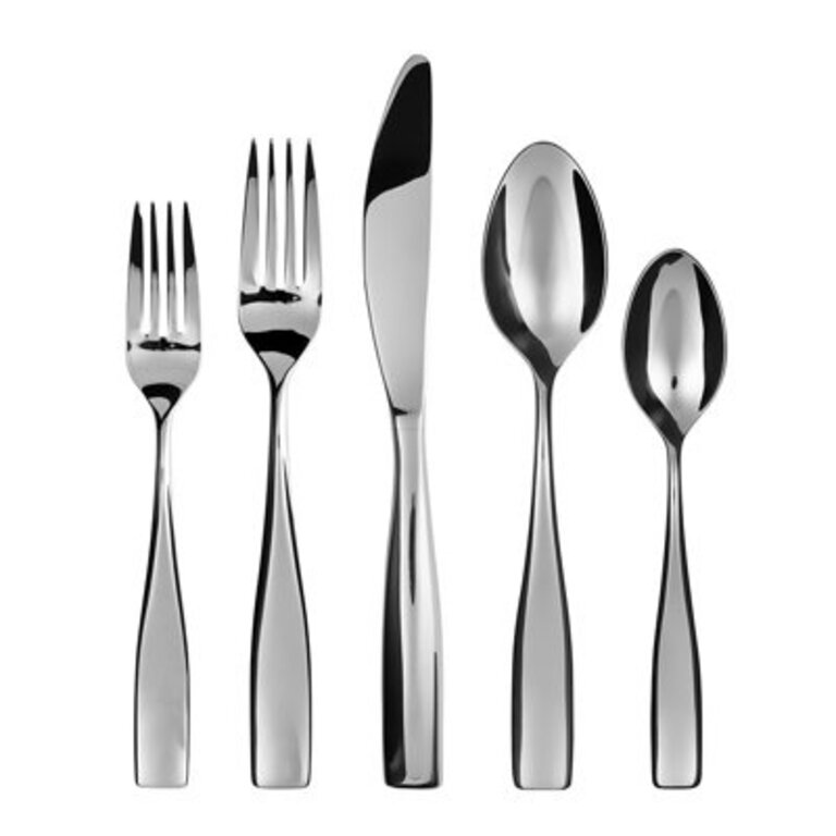 Beckett Mirror 40pc Flatware Set Service for 8