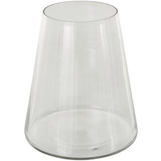 Perry 85 H Glass Tabletop Hurricane