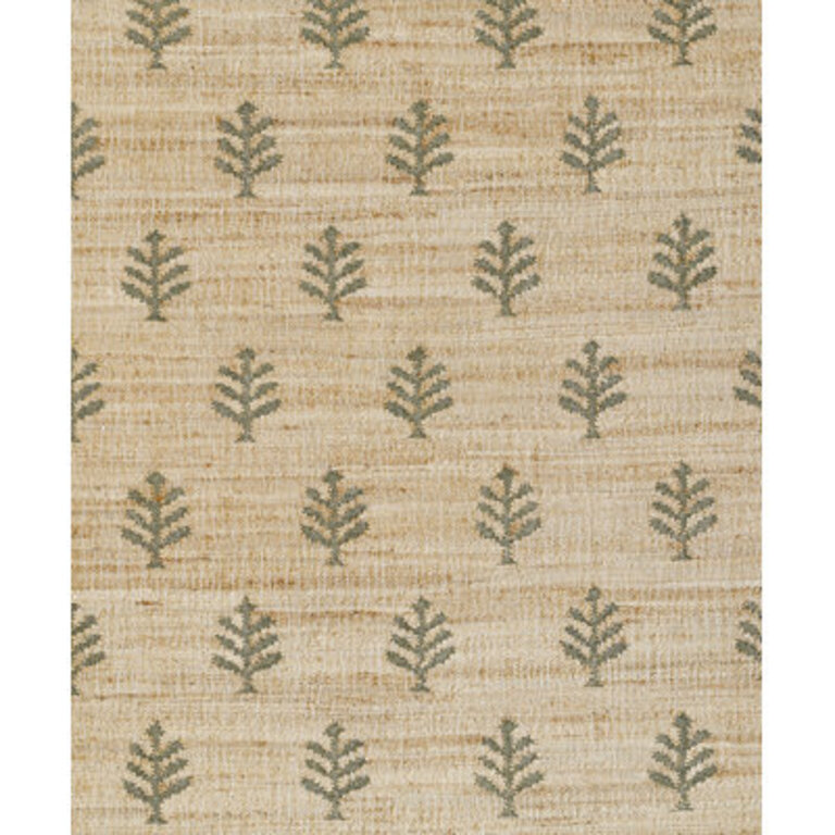 Adoria Verdure Natural Hand Woven Wool and Jute Area Rug