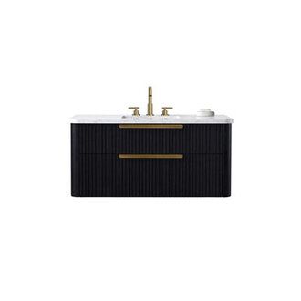Liljan 36 Wall-Mounted Single Bathroom Vanity