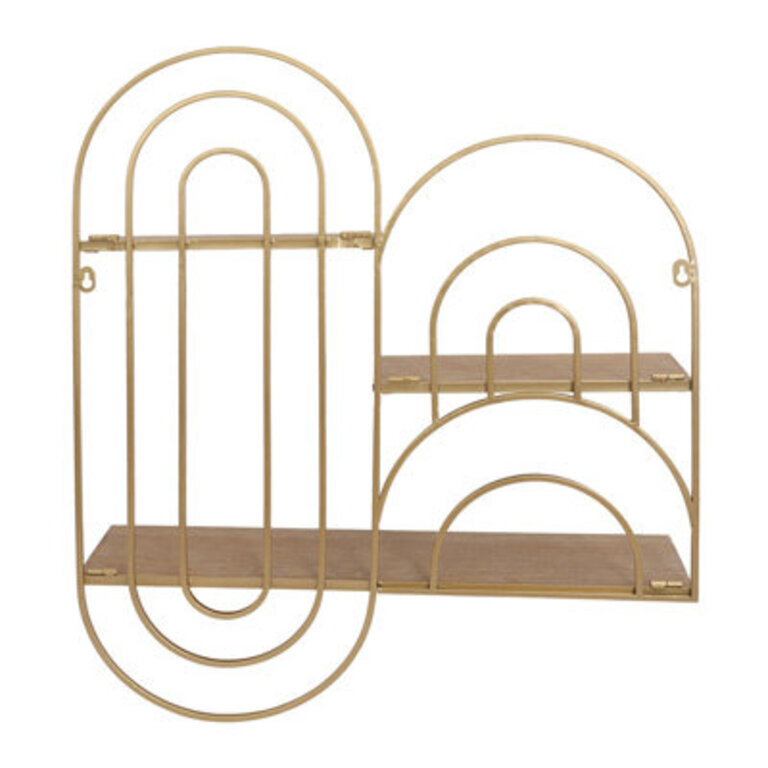 Grenelefe 3 Piece Metal Tiered Shelf