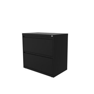 Hirsh 30 Wide 2 -Drawer Steel File Cabinet