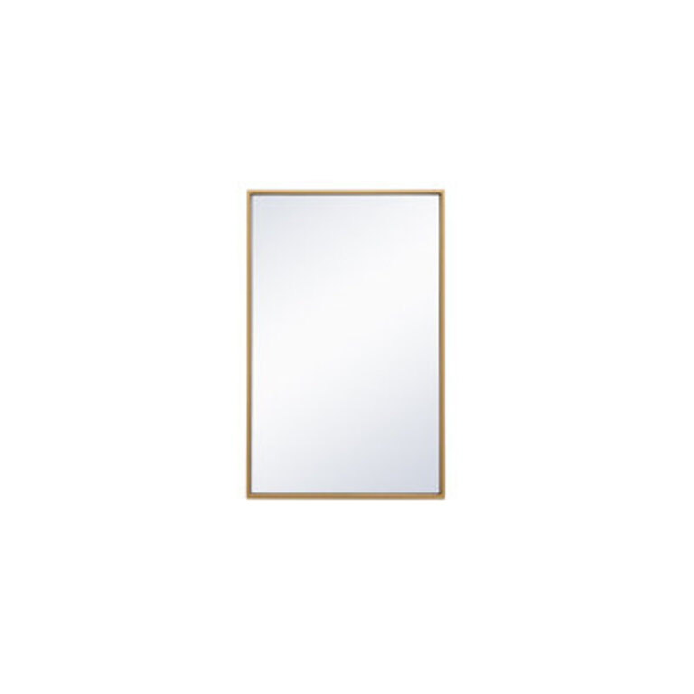 Sabine Metal Rectangle Wall Mirror