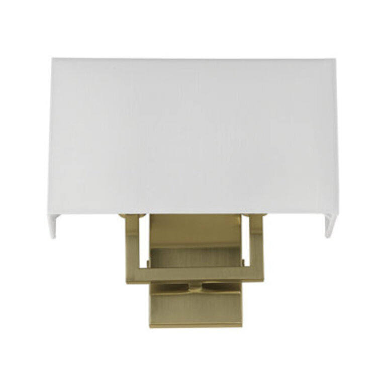 Willow Steel Corner Wall Light