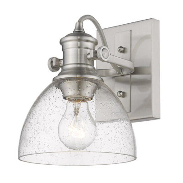 Bales Glass Semi Flush Mount