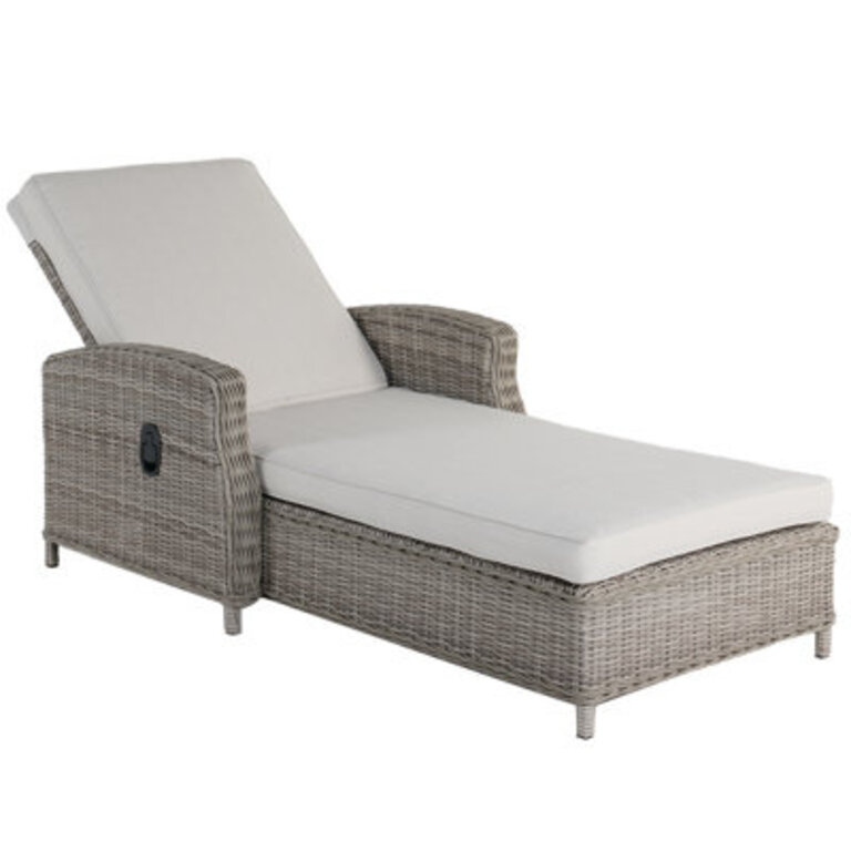Alyeska Reclining Chaise with Sunbrella Cushions