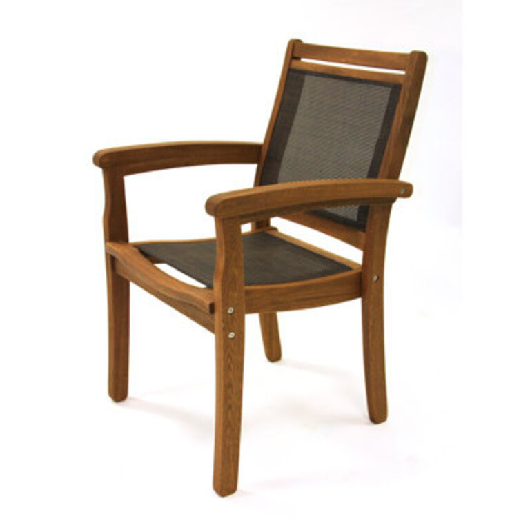 Fleur Premium All-Weather Wicker Outdoor Dining Armchair
