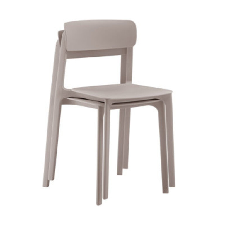 Vowa Stacking Patio Dining Side Chair