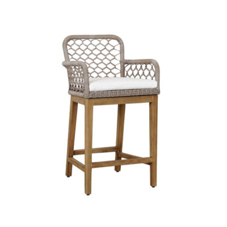 Paulo Outdoor Stool with Cushion