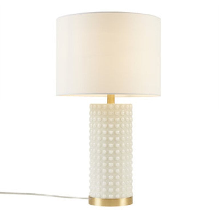Makala Textured Dot Table Lamp