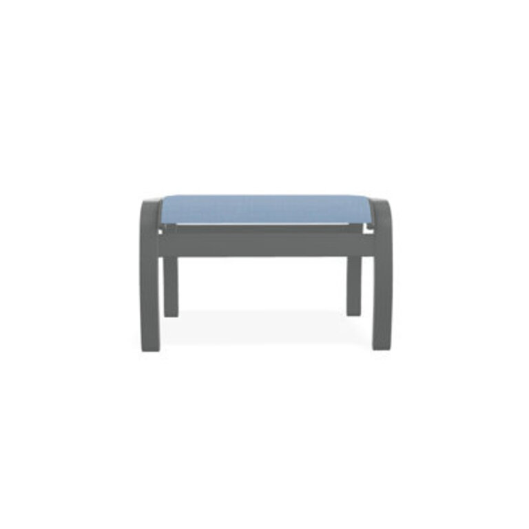 Askar Metal Outdoor Ottoman