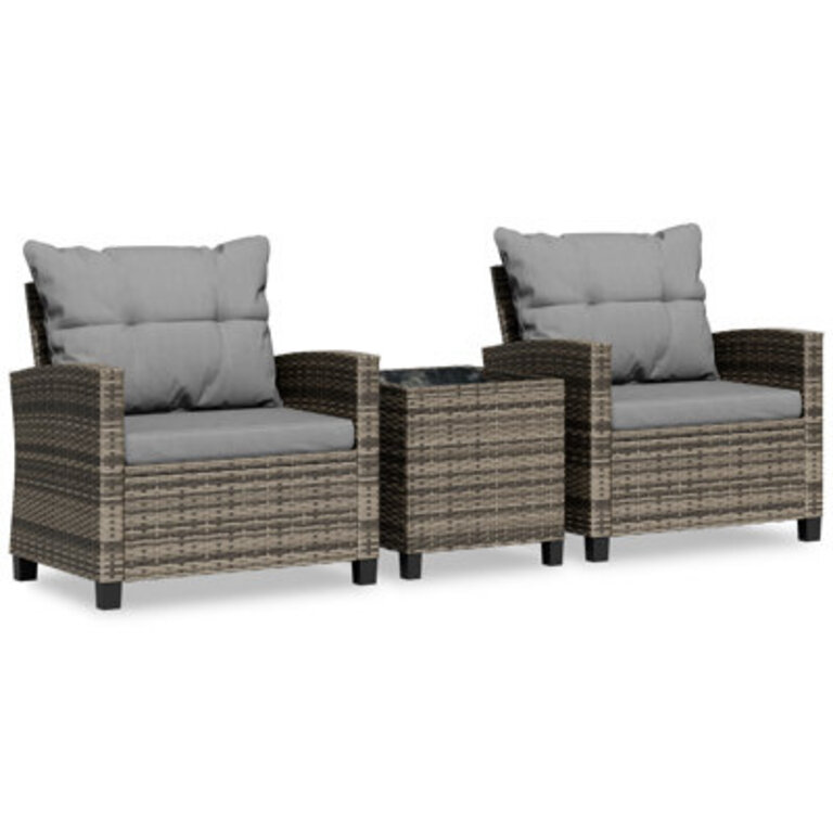 Arlayne 2 - Person Outdoor Rattan Patio Set