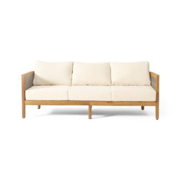 Boling 765 Wide Straight Patio Sofa with Cushions