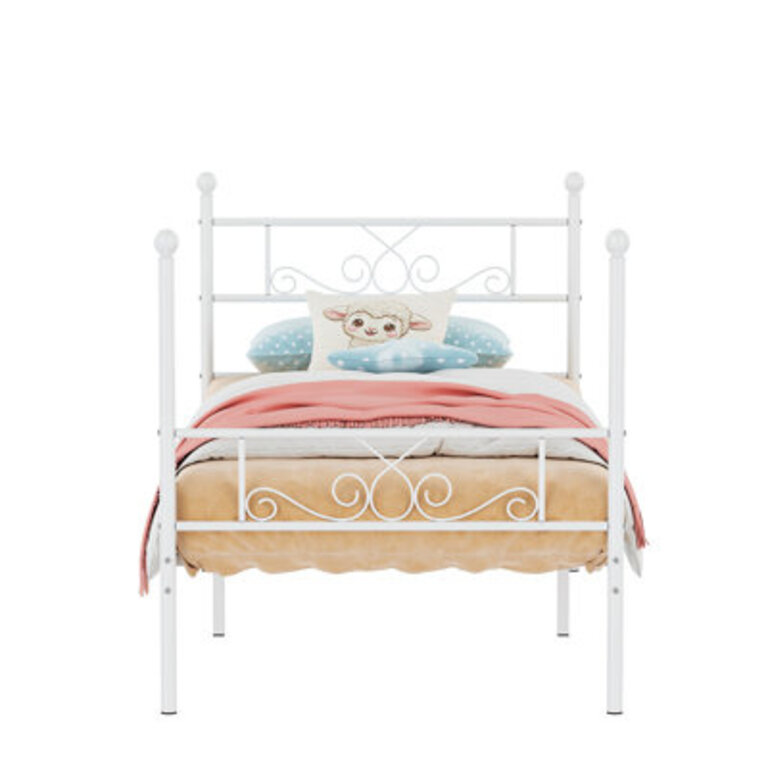 Alex-Jay Metal Canopy Bed