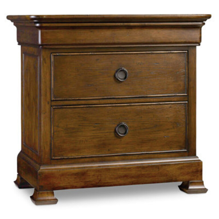 Archivist Three-Drawer Nightstand